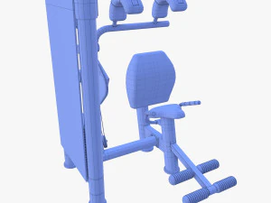 Upper ab machine 3D Model