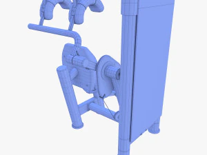 Upper ab machine 3D Model