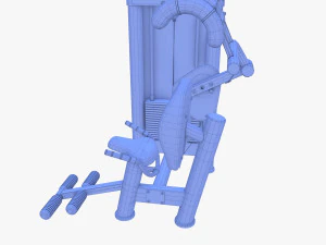 Upper ab machine 3D Model