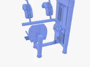 Upper ab machine 3D Model