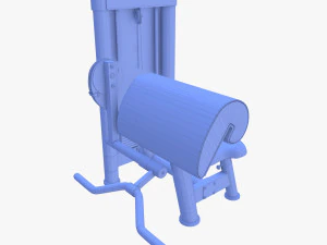 Curl machine 3D Model