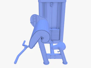 Curl machine 3D Model