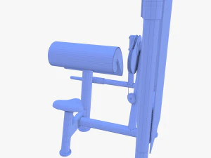 Curl machine 3D Model