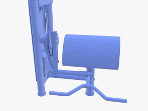 Curl machine 3D Model