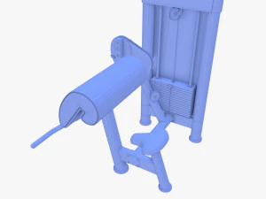 Curl machine 3D Model
