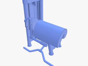 Curl machine 3D Model