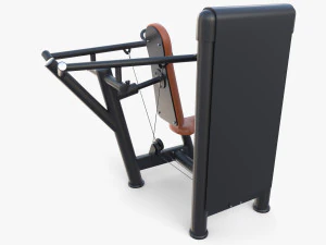 Deltoid press machine 3D Model