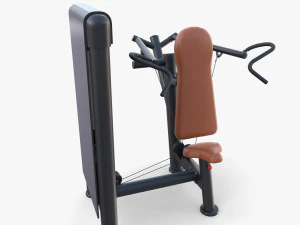 Deltoid press machine 3D Model