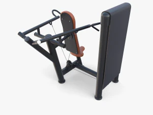 Deltoid press machine 3D Model