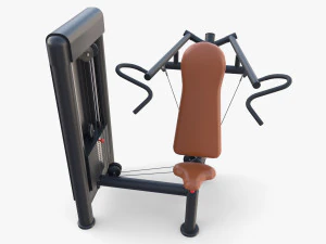 Deltoid press machine 3D Model