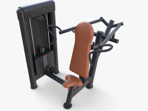 Deltoid press machine 3D Model