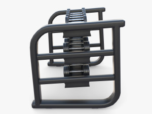 Dumbell rack v1 Modelo 3D