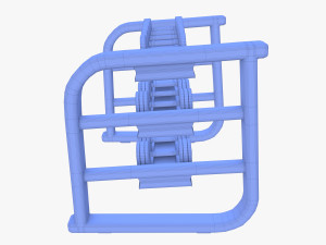 Dumbell rack v1 Modelo 3D