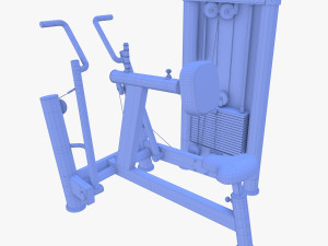 Rowing machine Model 3D