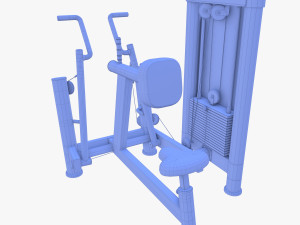 Rowing machine Model 3D