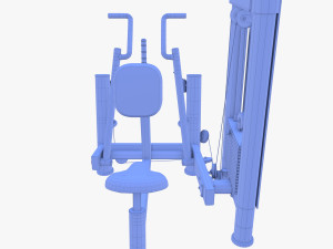 Rowing machine Model 3D
