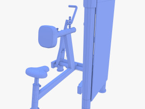 Rowing machine Model 3D