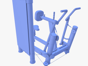Rowing machine Model 3D