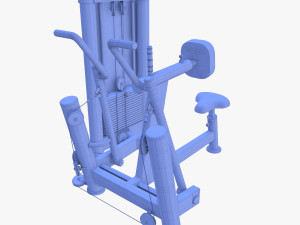Rowing machine Model 3D