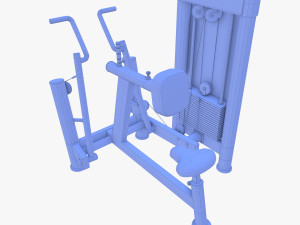 Rowing machine Model 3D