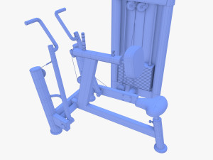 Rowing machine Model 3D