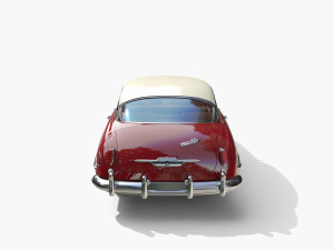 4 Door Hudson Hornet with interior v1 3D Модель