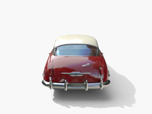 4-drzwiowy Hudson Hornet z wnętrzem v1 Model 3D