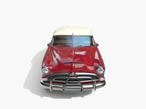4 Door Hudson Hornet with interior v1 3D Модель