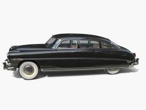 4 Door Hudson Hornet with interior v3 Modèle 3D