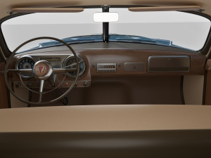 4 Door Hudson Hornet with interior v3 Modèle 3D