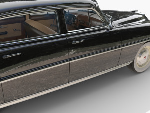 4 Door Hudson Hornet with interior v3 Modèle 3D