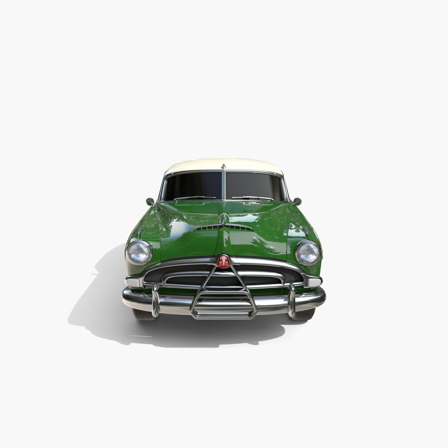 4 Door Hudson Hornet v1 3D Модель in Старые авто 3DExport