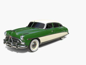 4-дверный Хадсон Хорнет v1 3D Модель