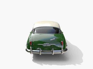 4-дверный Хадсон Хорнет v1 3D Модель