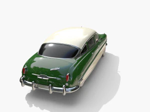 4-дверный Хадсон Хорнет v1 3D Модель