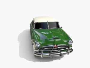 4-дверный Хадсон Хорнет v1 3D Модель