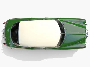 4-дверный Хадсон Хорнет v1 3D Модель