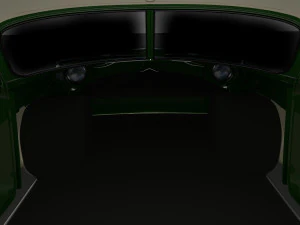 4-дверный Хадсон Хорнет v1 3D Модель