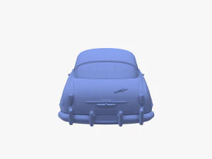 4-дверный Хадсон Хорнет v1 3D Модель