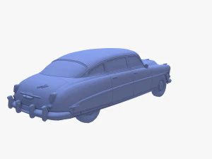 4-дверный Хадсон Хорнет v1 3D Модель