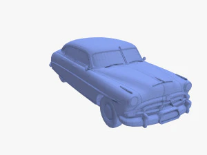 4-дверный Хадсон Хорнет v1 3D Модель
