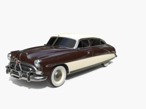 4 Door Hudson Hornet v2 3D Model