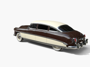 4 Door Hudson Hornet v2 3D Model