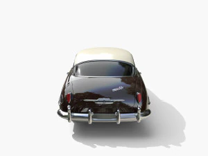 4 Door Hudson Hornet v2 3D Model