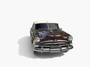 4 Door Hudson Hornet v2 3D Model