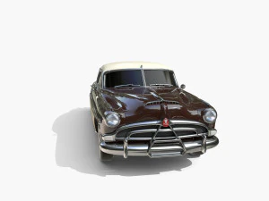 4 Door Hudson Hornet v2 3D Model