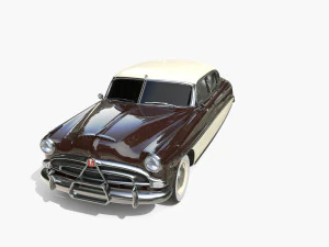 4 Door Hudson Hornet v2 3D Model