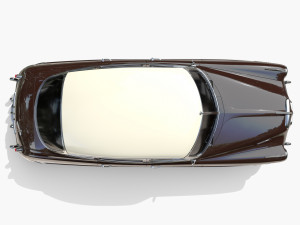 4 Door Hudson Hornet v2 3D Model