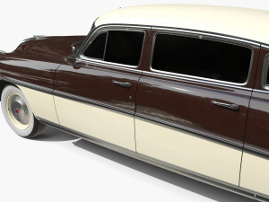 4 Door Hudson Hornet v2 3D Model