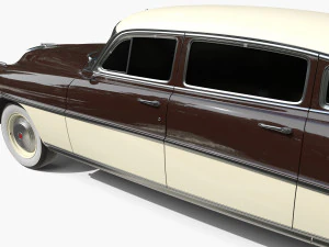 4 Door Hudson Hornet v2 3D Model